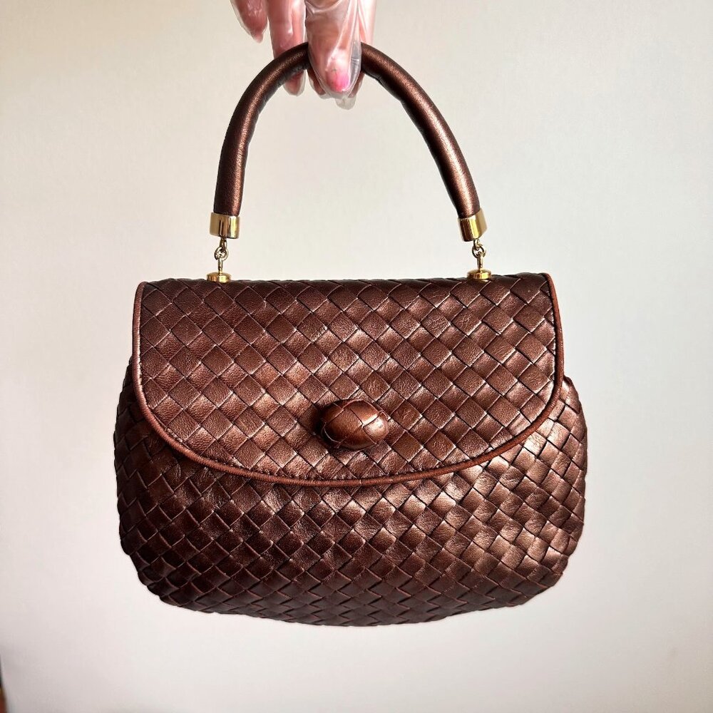 ‼️ SOLD ‼️ BOTTEGA VENETA Vintage Intercciato Mini Bag